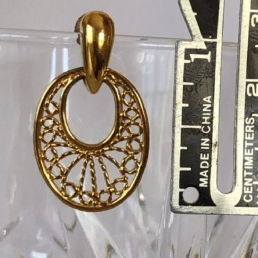 Elegant filigree earrings - Picture 4 of 4